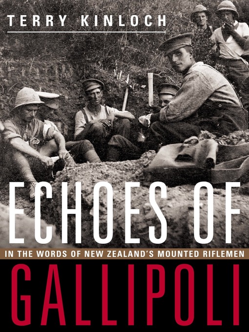 Cover image for Echoes of Gallipoli